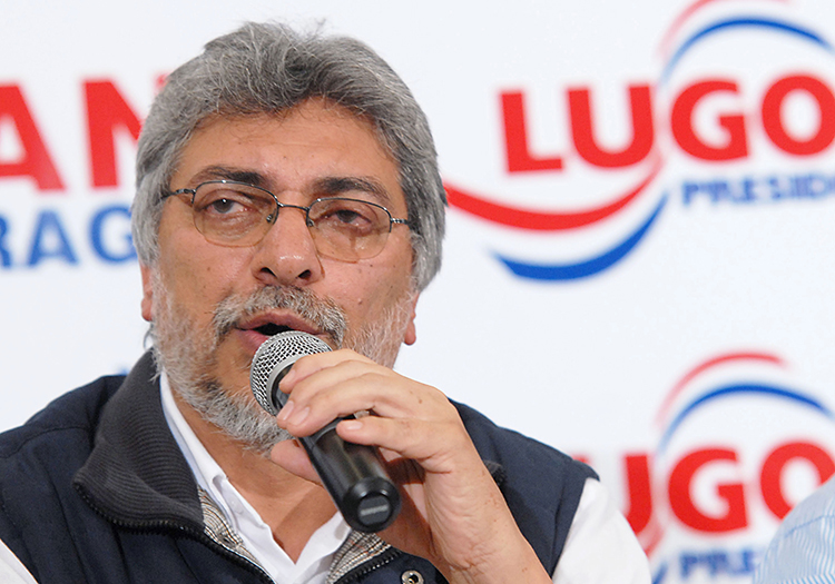 Fernando Lugo, président du Chili