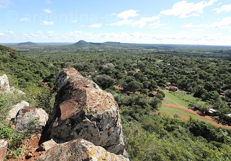 Cerro Yaguarón en Yaguarón, Paraguay