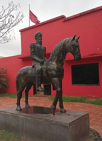 Bernardino Caballero statue, Concepción