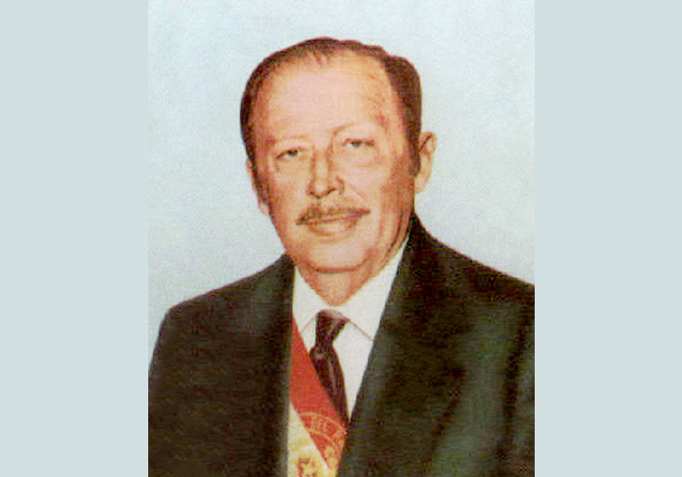 Alfredo Stroessner, dirigeant du Paraguay