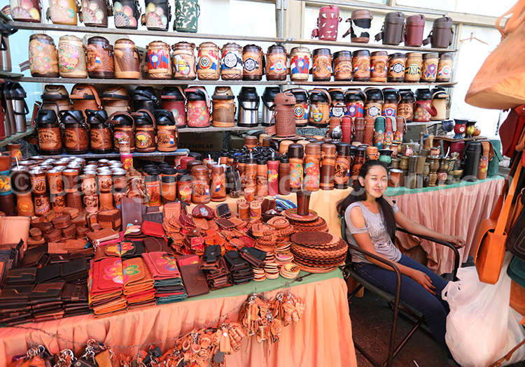 Artisanat au Paraguay : le cuir