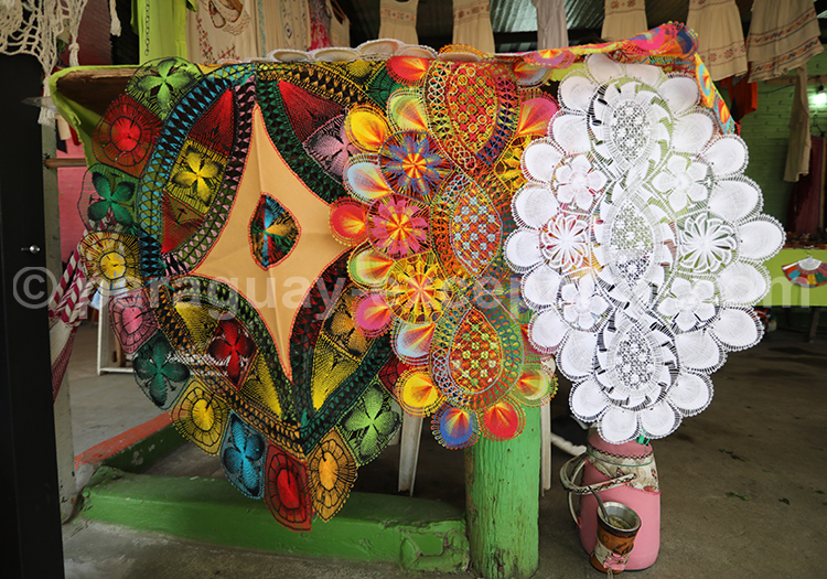 Tissu traditionnel du Paraguay