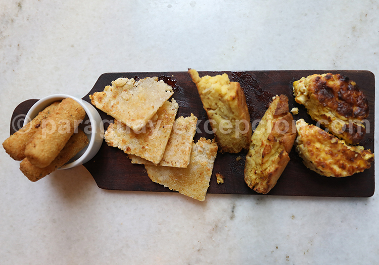 Chipahuasu, Sopa paraguaya, Mbeyu, Mandioca rellena
