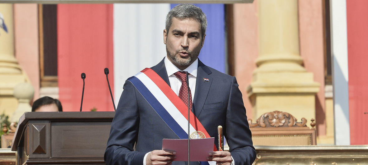 Mario Abdo benitez cc Ministerio de Relaciones Exteriores del Paraguay