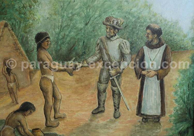 La découverte du Paraguay