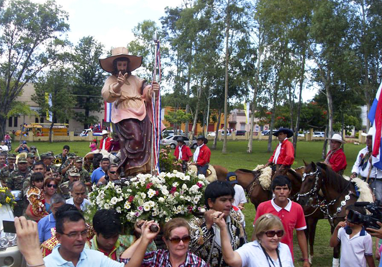Fête de Saint Thomas. CC Parroise Santo Tomas Apostol Paraguay
