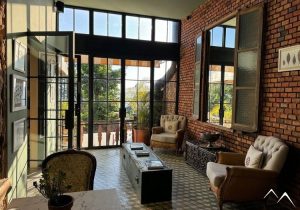 Salon convivial Villa María San Bernardino